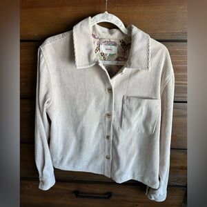 XiRENA Cream Corduroy Jacket